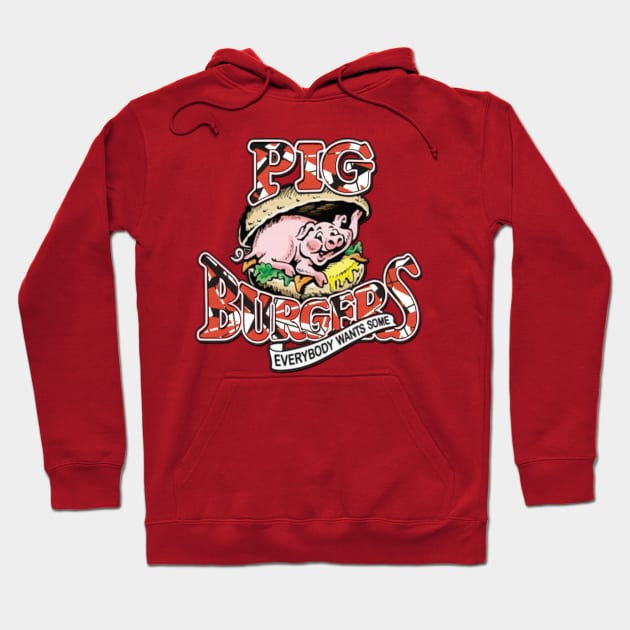 Pig Burgers VH-ized! Hoodie by RetroZest